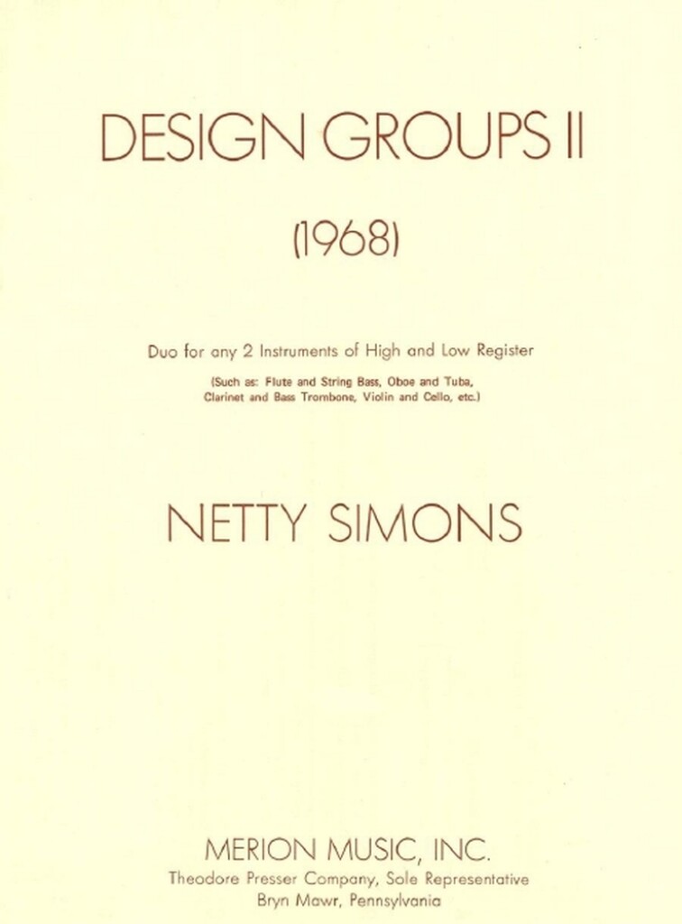 Design Groups Ii